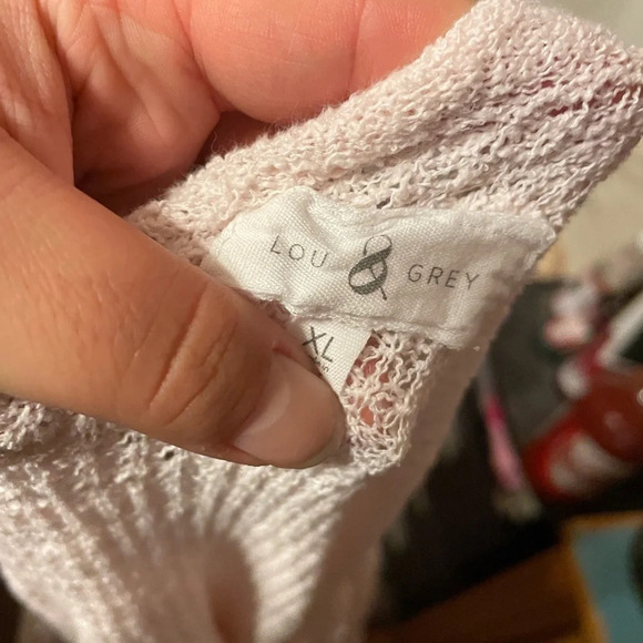 LOU & GREY 3/4 SLEEVE SWEATER - Picture 3 of 4